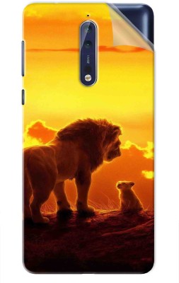 Snooky Nokia 9 Mobile Skin(Yellow)