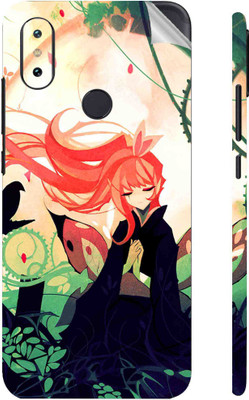 Snooky Mi A2 Mobile Skin(Black)