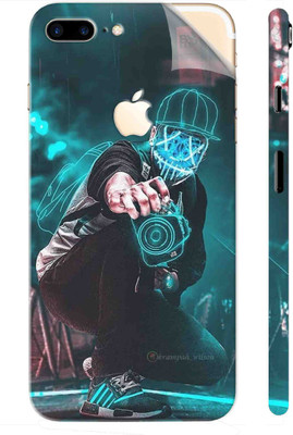 Snooky Apple iPhone 7 Plus Mobile Skin(Green)
