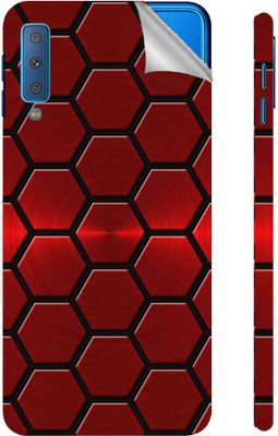Snooky Samsung Galaxy A7 2018 Edition Mobile Skin(Red)