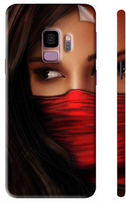 Snooky Samsung Galaxy S9 Plus Mobile Skin(Red)