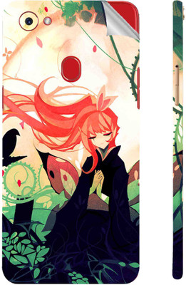 Snooky OPPO F7 Mobile Skin(Black)