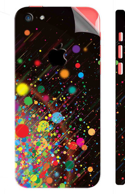 Snooky Apple iPhone 5c Mobile Skin(Black)