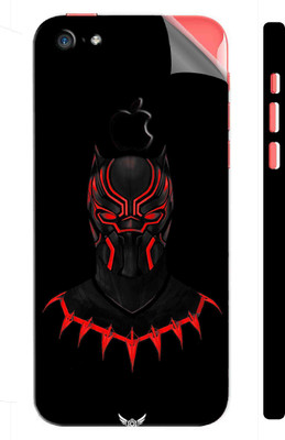 Snooky Apple iPhone 5c Mobile Skin(Black)