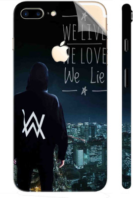 Snooky Apple iPhone 7 Plus Mobile Skin(Black)