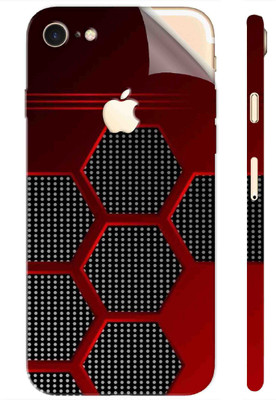 Snooky Apple iPhone 7 Mobile Skin(Red)