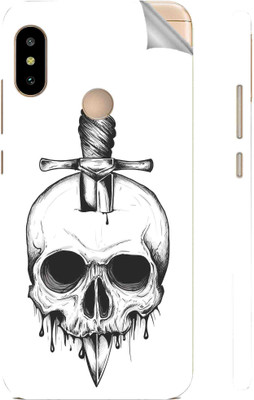 Snooky Mi Redmi 6 pro Mobile Skin(White)