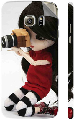 Snooky Samsung Galaxy S6 Edge Mobile Skin(White)