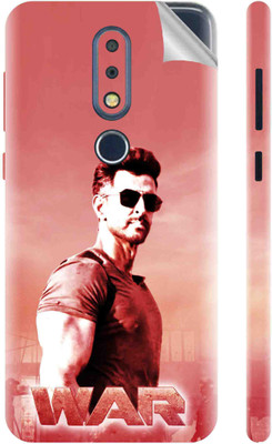 Snooky Nokia 6.1 Plus Mobile Skin(Red)