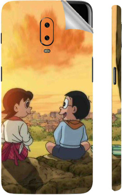 Snooky OnePlus 6T Mobile Skin(Orange)