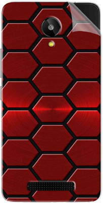 Snooky Lava Iris X1 Selfie Mobile Skin(Red)