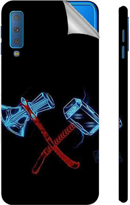 Snooky Samsung Galaxy A7 2018 Edition Mobile Skin(Black)