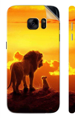 Snooky Samsung Galaxy S7 Mobile Skin(Yellow)