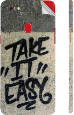 Snooky OPPO F7 Mobile Skin(Black)