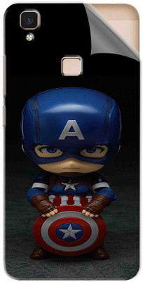 Snooky Vivo V3 Mobile Skin(Blue)