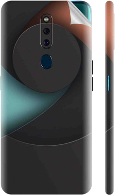 Snooky Oppo F11 Pro Mobile Skin(Black)