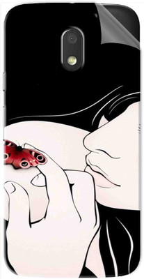 Snooky Motorola Moto E3 Power Mobile Skin(Black)