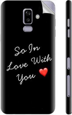 Snooky Samsung Galaxy J8 Mobile Skin(Black)