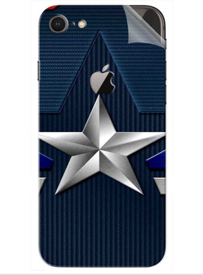 Snooky Apple Iphone 8 Mobile Skin(Blue)