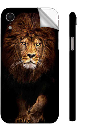 Snooky Apple iPhone XR Mobile Skin(Black)