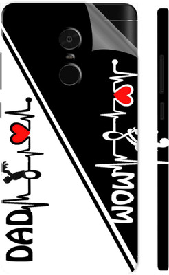 Snooky Mi Redmi Note 4 Mobile Skin(Black)