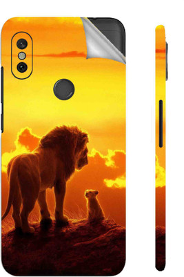 Snooky Mi Redmi Note 6 Pro Mobile Skin(Yellow)
