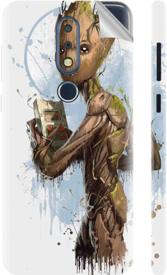 Snooky Nokia 6.1 Plus Mobile Skin(White)