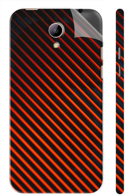 Snooky Intex Aqua 4g Plus Mobile Skin(Red)