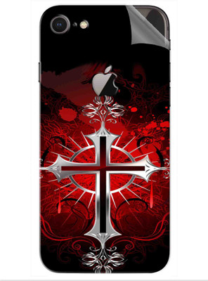 Snooky Apple Iphone 8 Mobile Skin(Red)