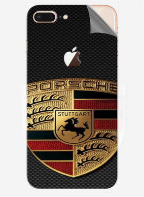 Snooky Apple iPhone 8 Plus Mobile Skin(Black)