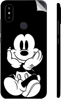 Snooky Mi A2 Mobile Skin(Black)