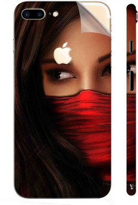 Snooky Apple iPhone 7 Plus Mobile Skin(Red)