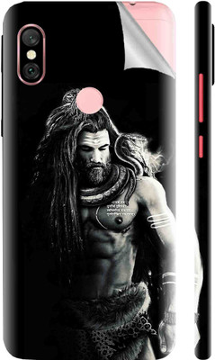Snooky Mi Redmi Note 6 Pro Mobile Skin(Black)