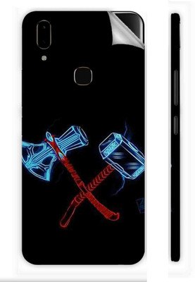 Snooky Vivo V9 Youth Mobile Skin(Black)