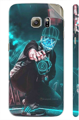 Snooky Samsung Galaxy S6 Edge Mobile Skin(Green)