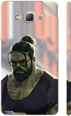 Snooky Samsung Galaxy E7 Mobile Skin(Green)