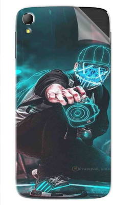 Snooky Panasonic Eluga Switch Mobile Skin(Green)