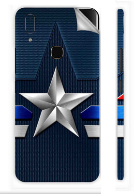 Snooky Vivo V9 Youth Mobile Skin(Blue)