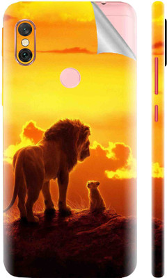 Snooky Mi Redmi Note 6 Pro Mobile Skin(Yellow)