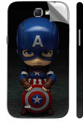 Snooky Samsung Galaxy Note 2 Mobile Skin(Blue)