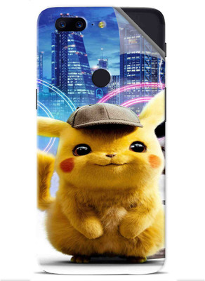 Snooky OnePlus 5T Mobile Skin(Yellow)