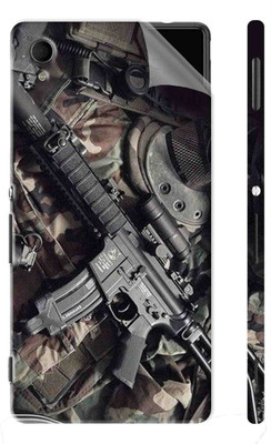 Snooky Sony Xperia M4 Aqua Mobile Skin(Black)