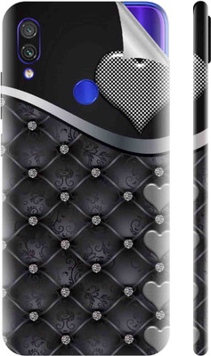 Snooky Xiaomi Redmi Mi Note 7 Pro Mobile Skin(Black)