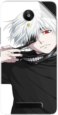 Snooky Lava Iris X1 Selfie Mobile Skin(White)