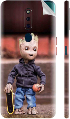 Snooky Oppo F11 Pro Mobile Skin(Blue)