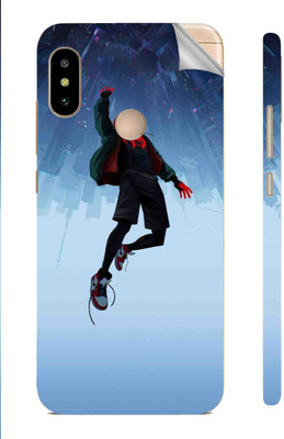 Snooky Mi Redmi 6 pro Mobile Skin(Blue)