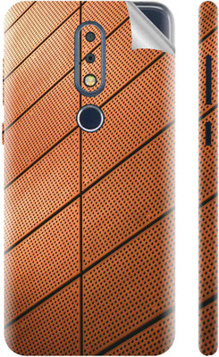 Snooky Nokia 6.1 Plus Mobile Skin(Orange)