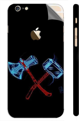 Snooky Apple iPhone 6 Mobile Skin(Black)