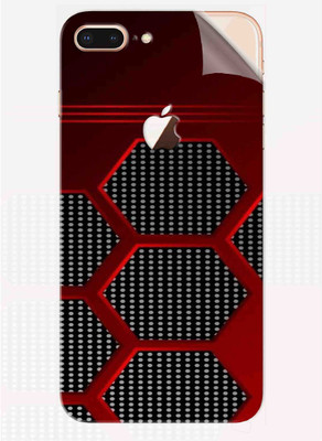 Snooky Apple iPhone 8 Plus Mobile Skin(Red)