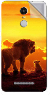 Snooky Mi Redmi Note 3 Mobile Skin(Yellow)